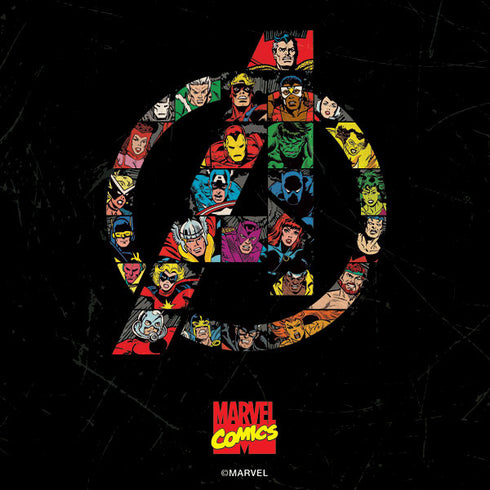 Marvel Classic Comics Avengers Logo Galaxy A14 5G Skin
